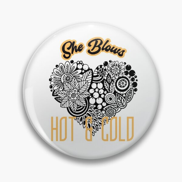 Item preview, She Blows Hot and Cold (lace heart) designed and sold by HamiltonmagicTs.