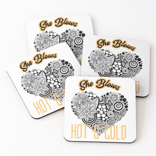 Item preview, She Blows Hot and Cold (lace heart) designed and sold by HamiltonmagicTs.
