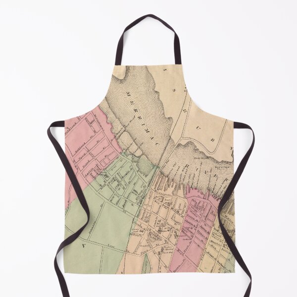 Item preview, Old Newburyport MA Map (1871) Vintage Clipper City Massachusetts Atlas designed and sold by BravuraMedia.