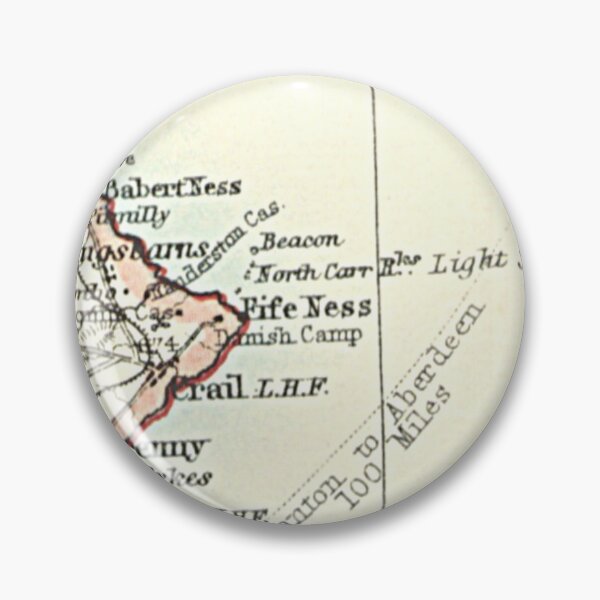 Item preview, FIFE NESS & surrounding area map 1899 designed and sold by yourscotland.