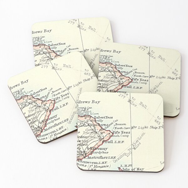 Item preview, FIFE NESS & surrounding area map 1899 designed and sold by yourscotland.