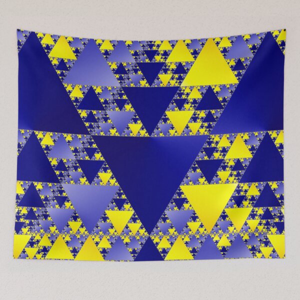 Item preview, Sierpinski Triangle 001 designed and sold by Rupert Russell.