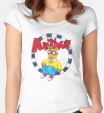 Arthur 2 Women's Fitted Scoop T-Shirt
