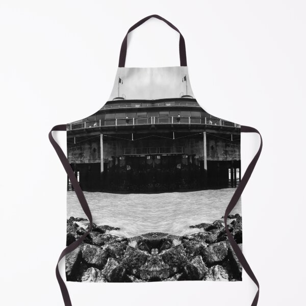 Item preview, Black and White Ornamental Architecture by the Beach in Belgium designed and sold by LaceySkies.