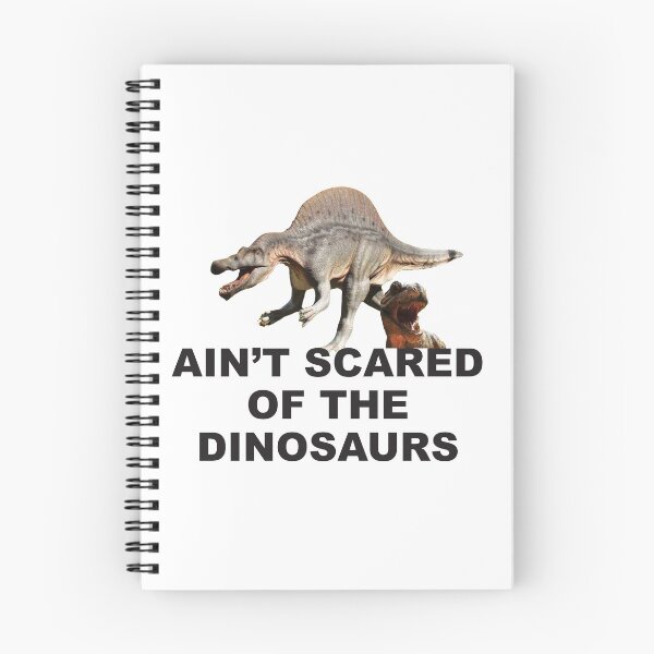 Item preview, Ain't Scared of the Dinosaurs designed and sold by BlessingDirect.
