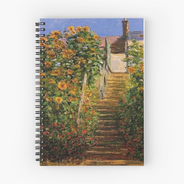 Item preview, Claude Monet -The staircase, flowers designed and sold by Vivanne-art.