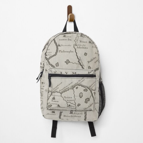 Item preview, Old Nile Delta Map (1700s) Vintage Egypt River Basin Atlas designed and sold by BravuraMedia.