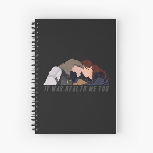 It was real to me too Spiral Notebook