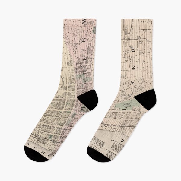 Item preview, Old Norristown PA Map (1871) Vintage Pennsylvania City & Street Atlas designed and sold by BravuraMedia.