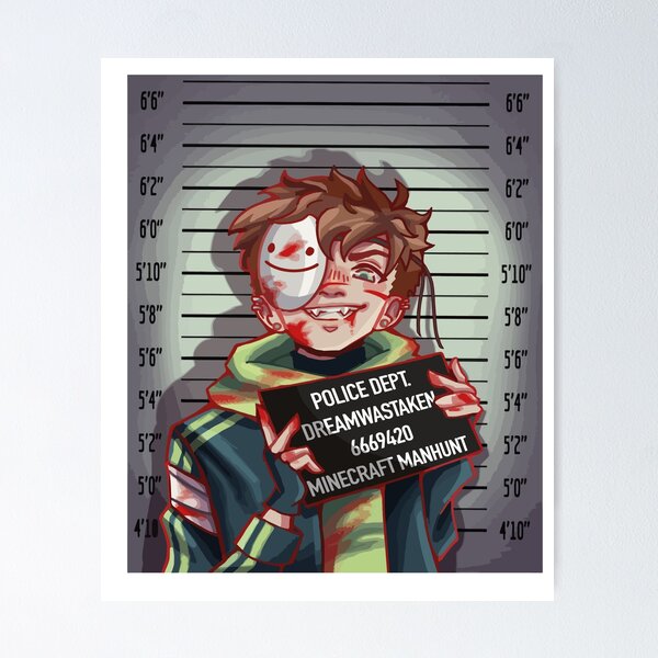 Sapnap Mugshot Poster for Sale by ksimpartist