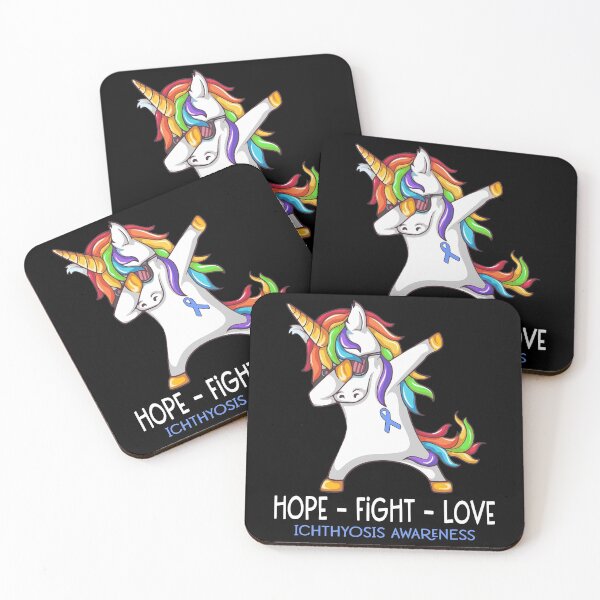 Item preview, Hope Fight Love Ichthyosis Awareness designed and sold by Brad-FI.