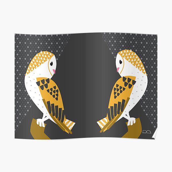 Barn Owls Poster
