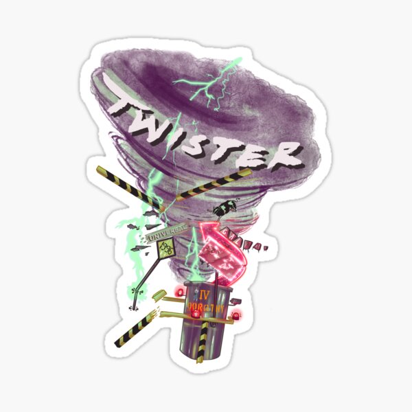 Item preview, Twister the Ride Universal Studios designed and sold by DrachenFire.
