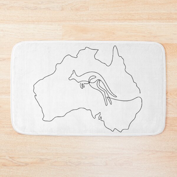 Item preview, Australian Aboriginal Art Abstract with Kangaroo designed and sold by zrvby.
