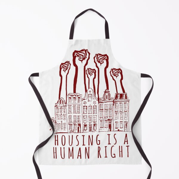Item preview, Housing Is A Human Right - End Homelessness, Leftist, Socialist, Anti Capitalist designed and sold by SpaceDogLaika.