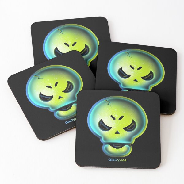 Item preview, Neon Skull designed and sold by GlaDyxies.