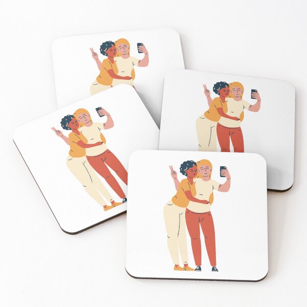 Item preview, best friends: Friends Taking a Selfie designed and sold by MIDDLX.