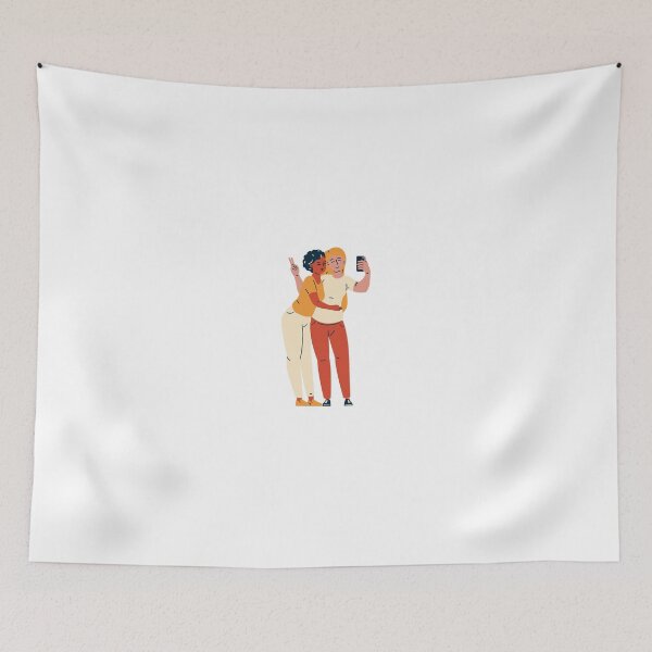 Item preview, best friends: Friends Taking a Selfie designed and sold by MIDDLX.