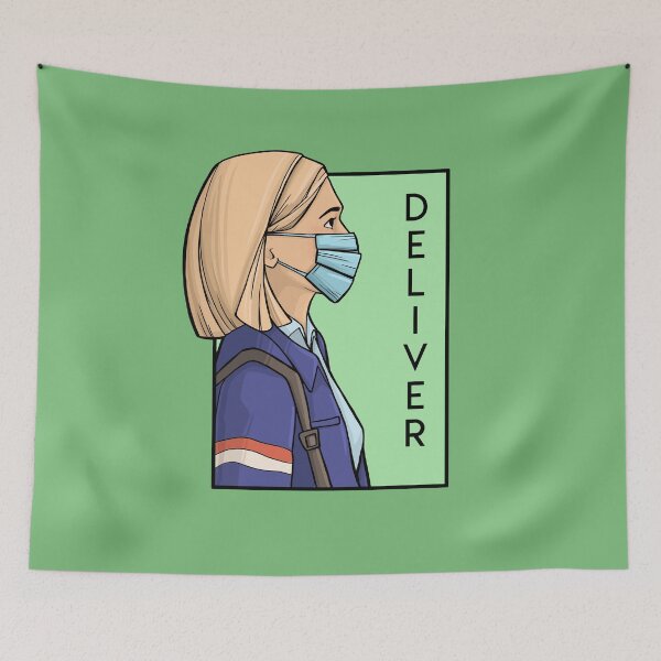 Item preview, Deliver designed and sold by Karen Hallion Illustration.