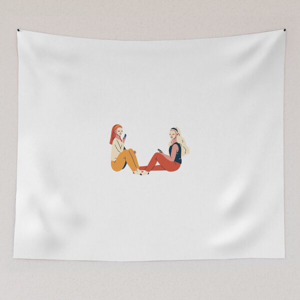 Item preview, best friends: Girls Boning with Face Mask on designed and sold by MIDDLX.