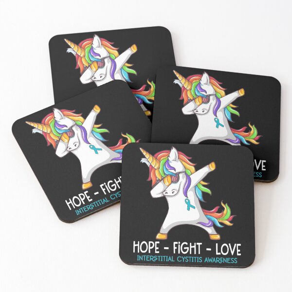 Item preview, Hope Fight Love Interstitial Cystitis Awareness designed and sold by Brad-FI.