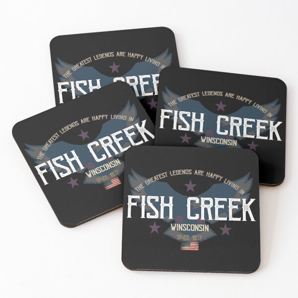 Item preview, The Greatest Legends Are Happy Living in Fish Creek, Wisconsin designed and sold by GoPublicTeam.