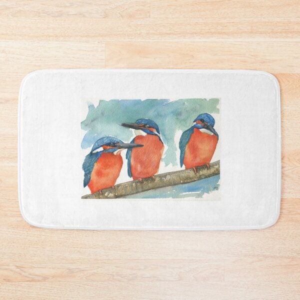 Item preview, The three kingfishers  designed and sold by Macchiatoartuk.