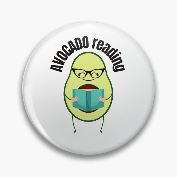 Item preview, Avocado Reading- Funny Avocado designed and sold by AMINE  ★★★★★.