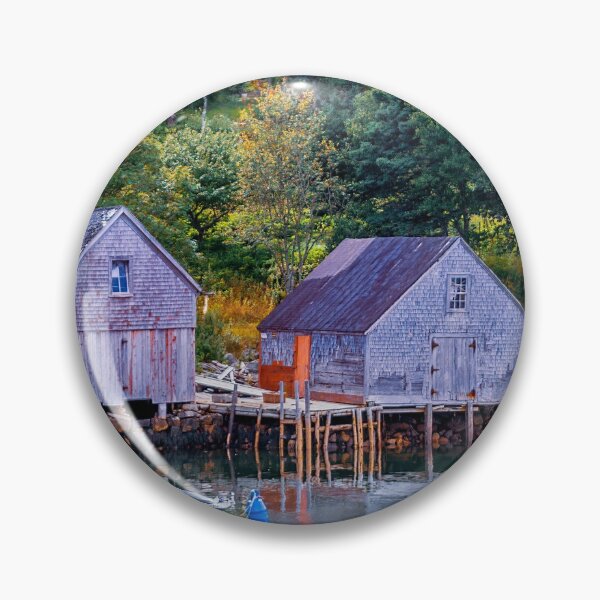 Item preview, A Pair of Sheds in Boutilier's Cove designed and sold by kenmo.