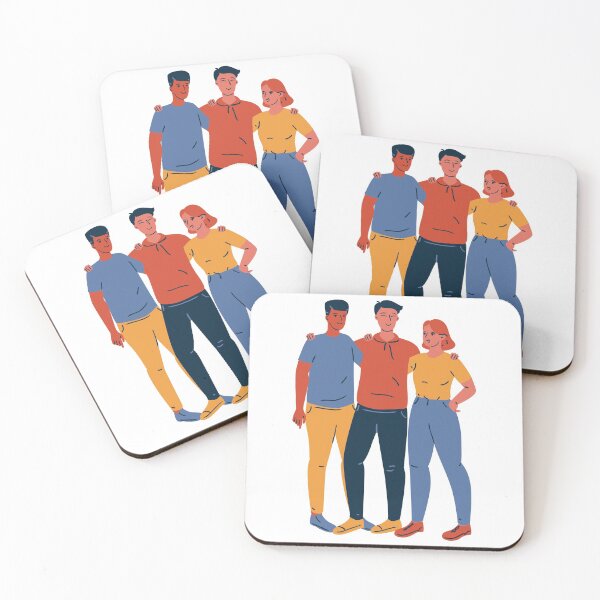 Item preview, best friends: Group of Friends designed and sold by MIDDLX.