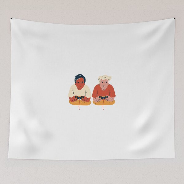 Item preview, best friends: Two Boys Playing Video Game designed and sold by MIDDLX.