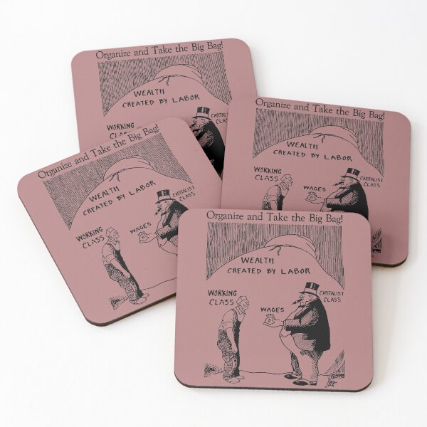 Item preview, Organize And Take The Big Bag! - IWW, Socialist, Anti Capitalist, Leftist, Propaganda designed and sold by SpaceDogLaika.