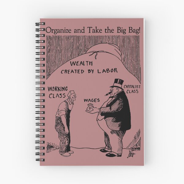 Item preview, Organize And Take The Big Bag! - IWW, Socialist, Anti Capitalist, Leftist, Propaganda designed and sold by SpaceDogLaika.