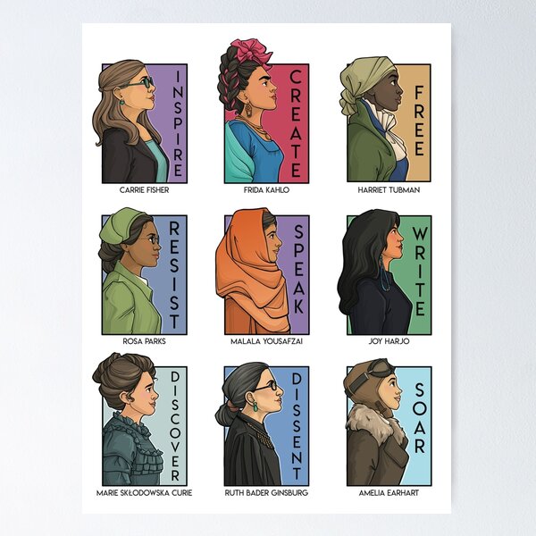Item preview, She Series Real Women - Version 1 designed and sold by Karen Hallion Illustration.