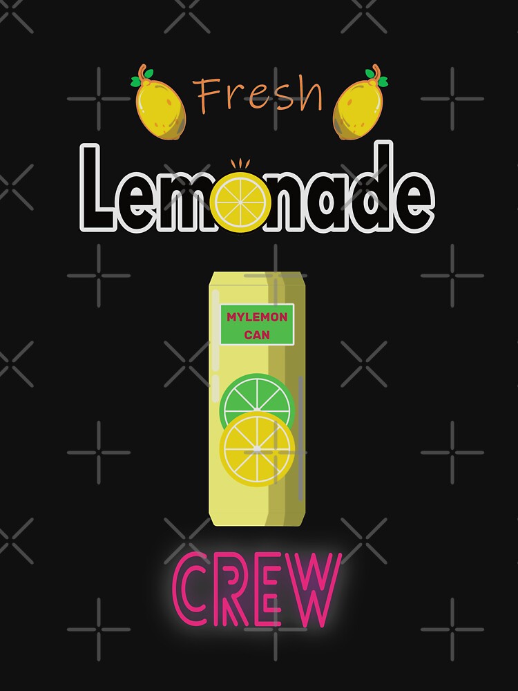 Thumbnail 7 of 7, Essential T-Shirt, Fresh Lemonade Crew Can designed and sold by FridPix.