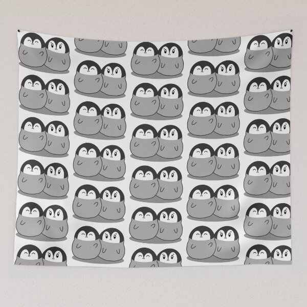 Item preview, Penguin Friends Cartoon designed and sold by Craft-E.