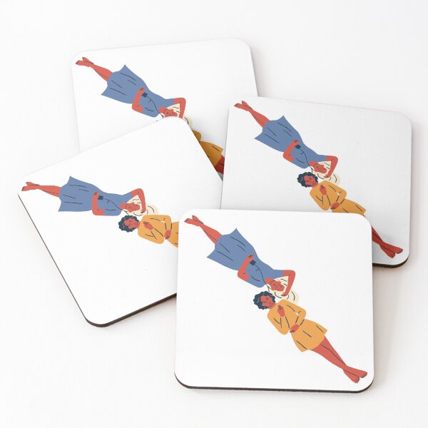 Item preview, best friends: Two Girls Listening to Music designed and sold by MIDDLX.
