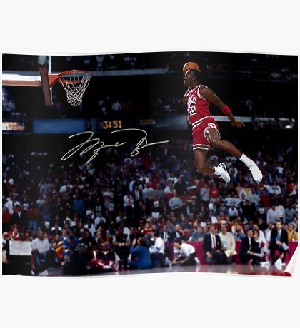 Michael Jordan: Posters | Redbubble