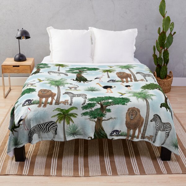 Item preview, Jungle Animal Pattern designed and sold by MarcSabuncu.