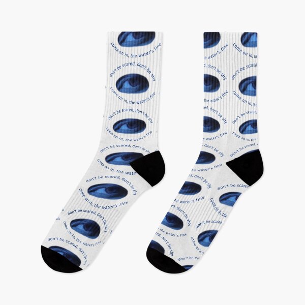 Item preview, Don't Be Scared, Don't Be Shy, Come On In, The Water's Fine designed and sold by wholesquad.