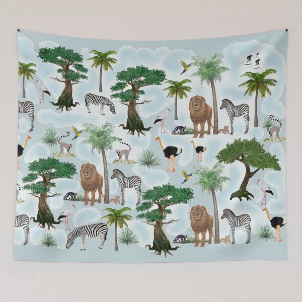Item preview, Jungle Animal  Pattern  designed and sold by MarcSabuncu.