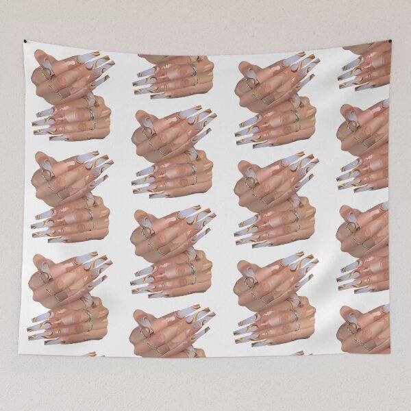 Item preview, Wavy Acrylic Nails designed and sold by emiliapapaya.
