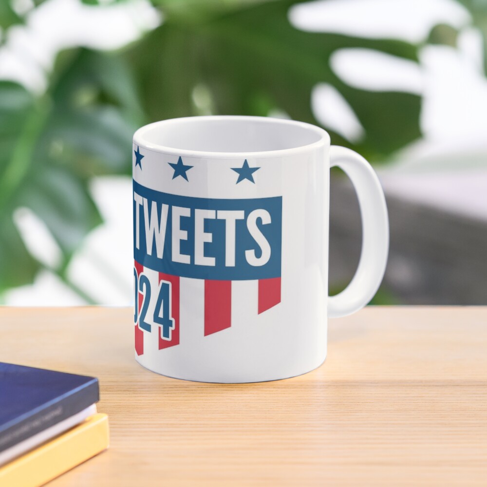 "Mean Tweets 2024 Funny " Coffee Mug for Sale by soudaniet Redbubble