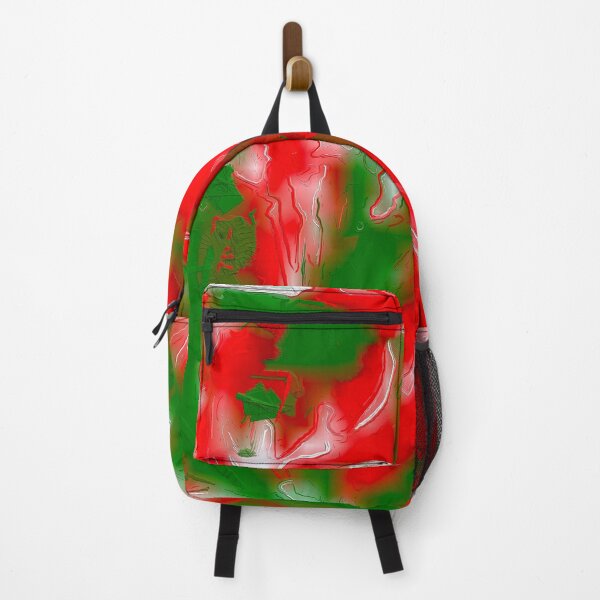 Item preview, Red, White and Green Abstract designed and sold by CelesteSheffey.