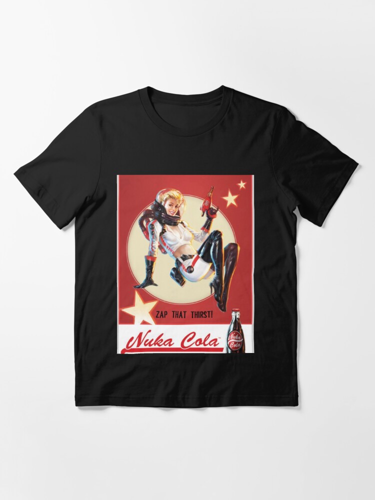 New T-Shirt Nuka Cola Funny Games Logo Black/Grey/White/Navy Size