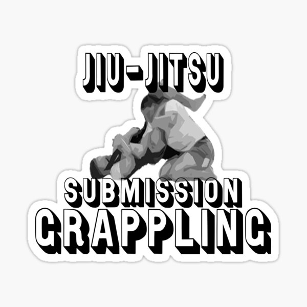 Jiu-Jitsu Submission Grappling Art Sticker