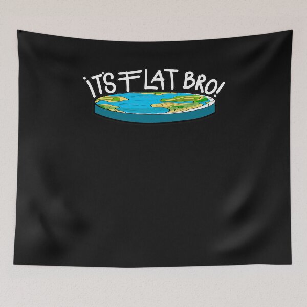 Item preview, Flat Earth Flat Earthers World Map designed and sold by Músico Ilustre.