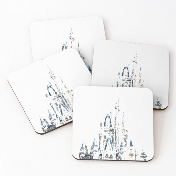Item preview, Castle Mosaic Art Print designed and sold by Pixie Dust Dreamer.