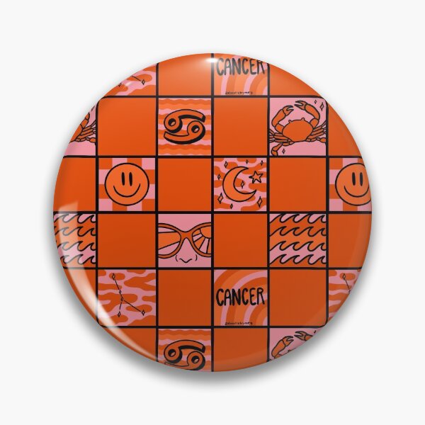 Item preview, Cancer Checkered Print designed and sold by doodlebymeg.