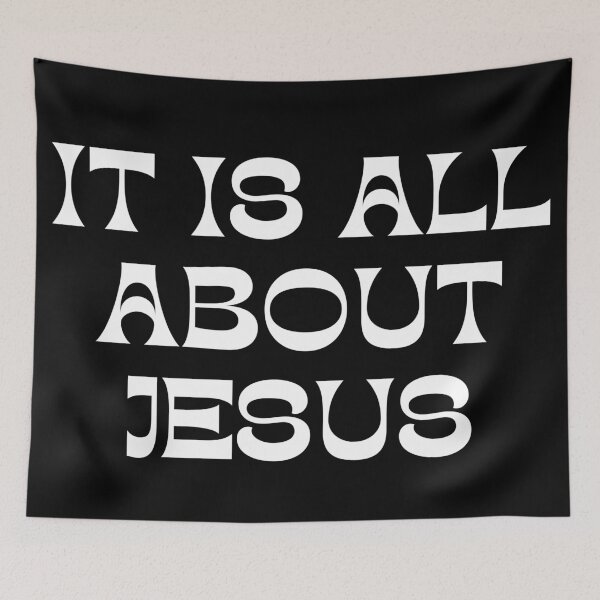 Item preview, It Is All About Jesus designed and sold by Prayingwarrior.